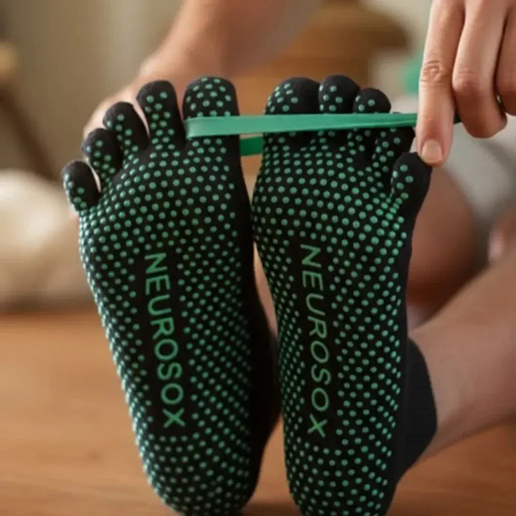Five-Toe Grip Socks Compared: Why NeuroSox Outperforms other toe socks and Studio Brands for Walking, Balance, and Everyday Life NeuroSox Toe Socks