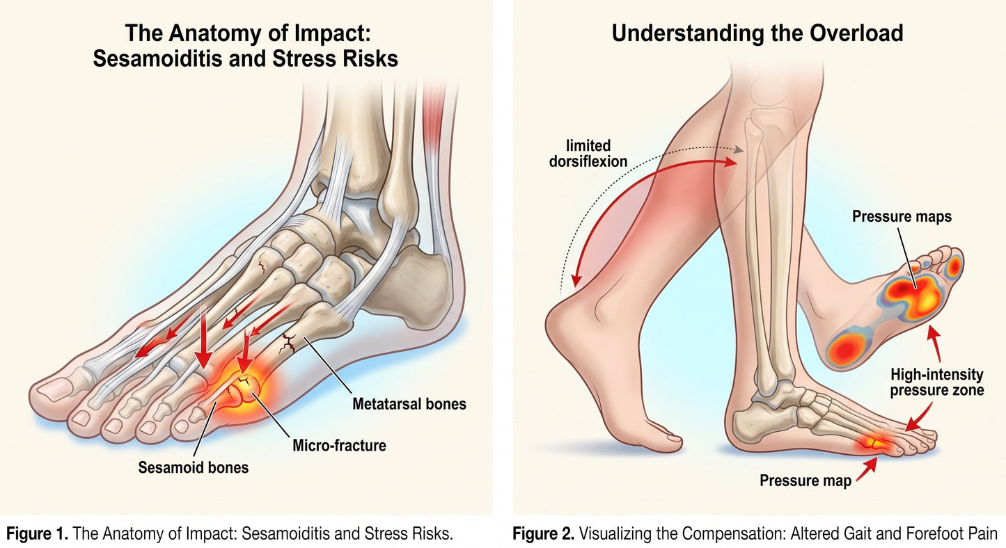 The Silent Culprit Behind Your Ball-of-Foot Pain: Why Tight Calves Matter
