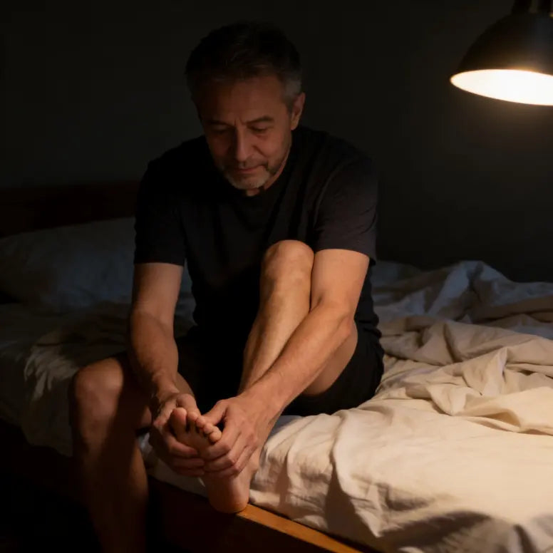 Nighttime Toe Cramps: Causes, Quick Relief, and Why Toe Alignment Socks Help Long-Term