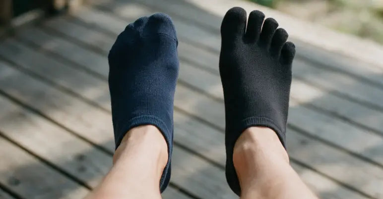 NeuroSox therapeutic five-toe grip socks for bunion comfort
