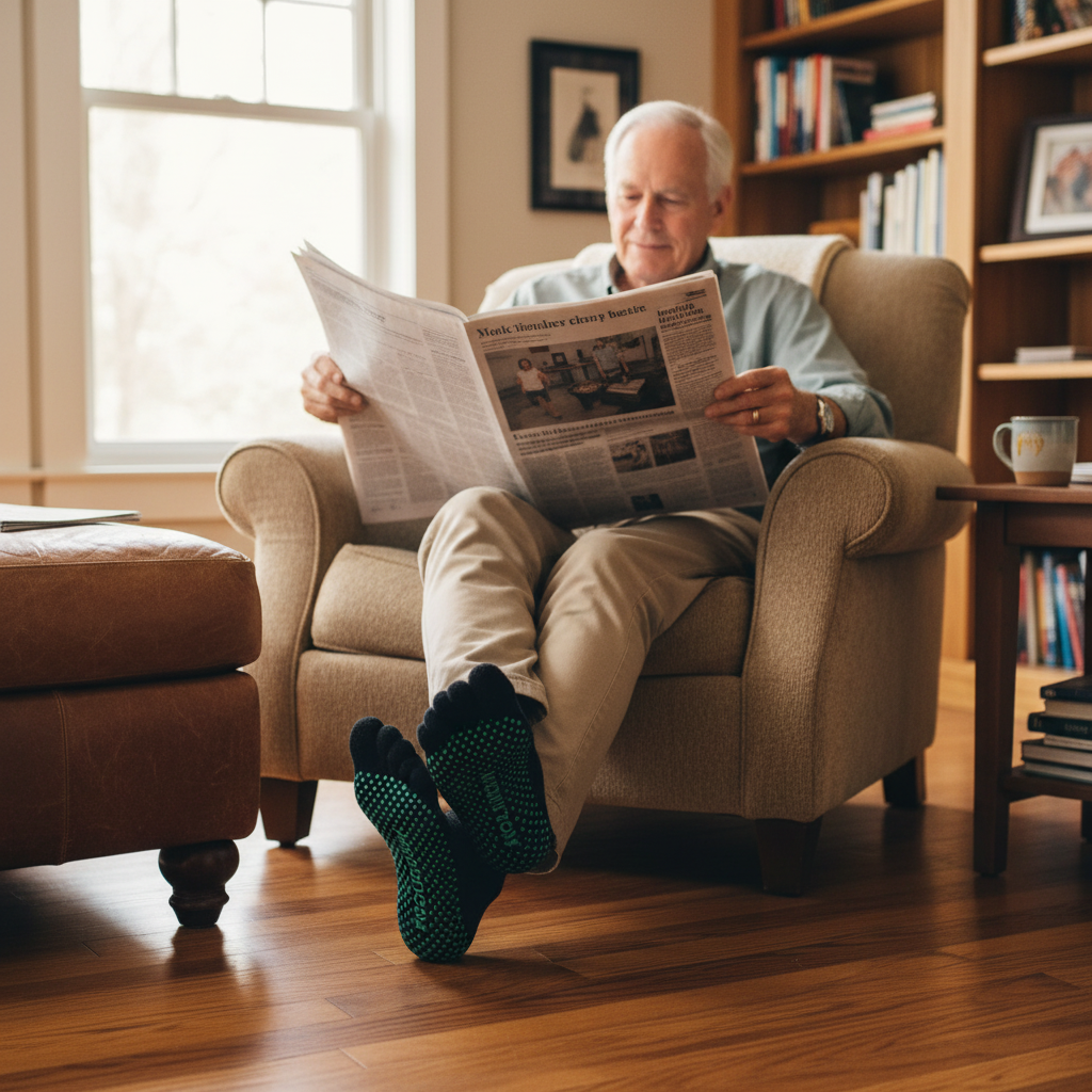 Best Non-Slip Socks for the Elderly: Hardwood Floor Safety Guide