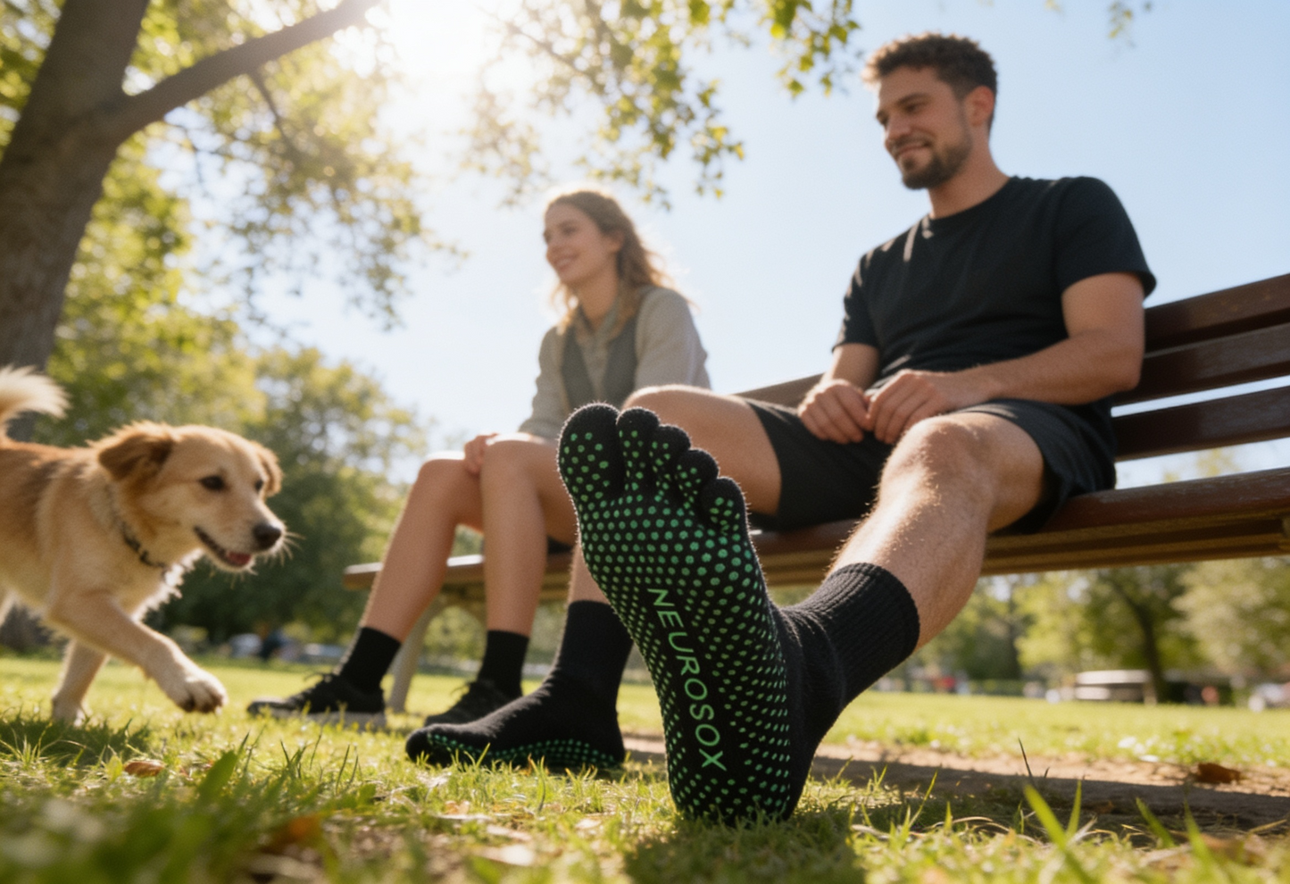 
                  
                    Crew Length Five Toe Non Slip Neurosox
                  
                