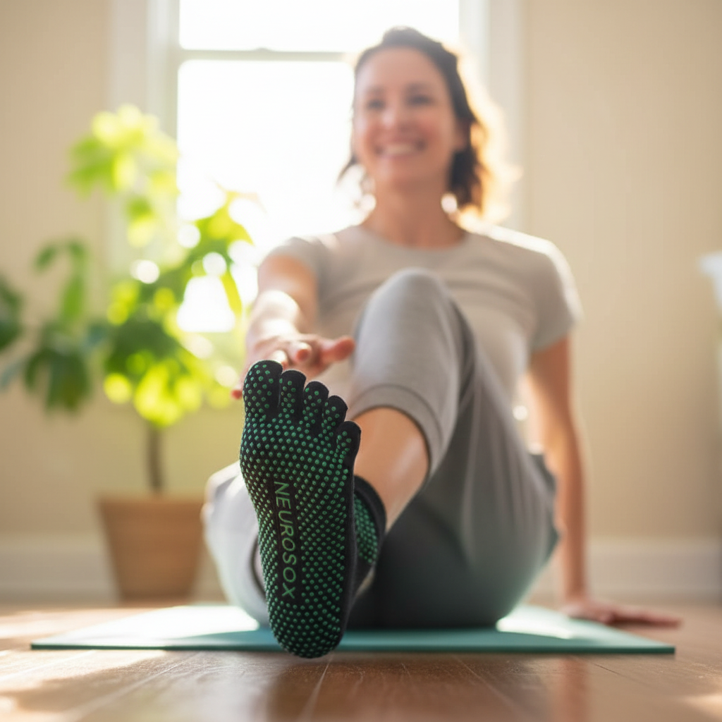 
                  
                    NeuroSox Five Toe Grip Sock
                  
                